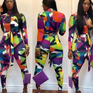 Multicolored jumpsuit